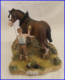 Border fine arts B0770 Cooling His Heels Boxed + Coa Ltd Edition 529/1500