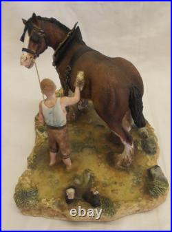 Border fine arts B0770 Cooling His Heels Boxed + Coa Ltd Edition 529/1500