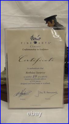 Border fine arts B0837 birthday surprise ltd edition low number 59/950 + coa
