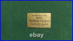 Border fine arts B0837 birthday surprise ltd edition low number 59/950 + coa