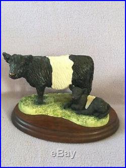 Border fine arts BELTED GALLOWAY COW and CALF