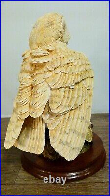 Border fine arts Barn owl and chick, WB71, By Russell Willis, 1993 ltd 533/1250