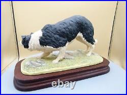 Border fine arts, Border collie, sheep dog, 1981 by E Vaugh