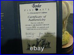 Border fine arts Charolais Family Group, Limited Edition Of 1,250 This Being 656