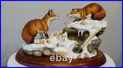 Border fine arts Cool Reception, B0092 foxes, Ltd. Ed 35/2500, David Walton