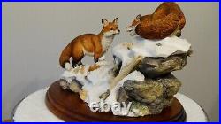 Border fine arts Cool Reception, B0092 foxes, Ltd. Ed 35/2500, David Walton