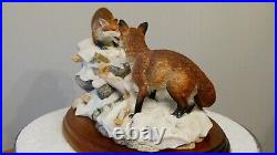 Border fine arts Cool Reception, B0092 foxes, Ltd. Ed 35/2500, David Walton