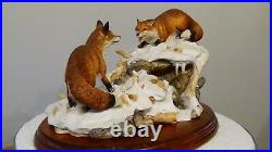 Border fine arts Cool Reception, B0092 foxes, Ltd. Ed 35/2500, David Walton