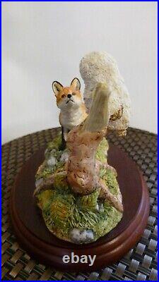 Border fine arts Fox & Owlet, B0207, 1997, By D Walton