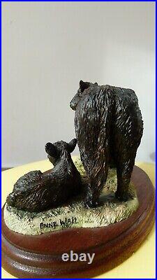 Border fine arts Galloway Cow & Calf, B0005A, by Anne Wall, 1996