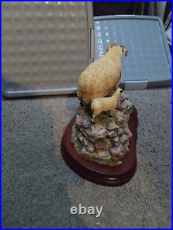 Border fine arts Holding her ground, Collie & sheep B0198 R Ayres, Ltd 2267/2500