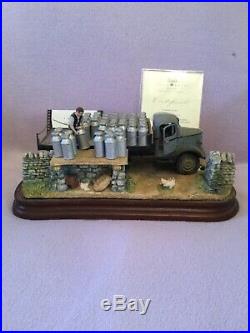 Border fine arts MORNING COLLECTION. Bedford Milk Wagon Boxed
