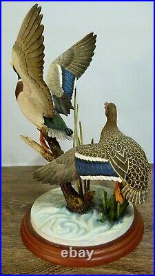 Border fine arts Mallards, A1391 signed RR, (Richard Roberts) 2001, 29cm 11.41