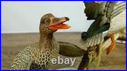 Border fine arts Mallards, A1391 signed RR, (Richard Roberts) 2001, 29cm 11.41