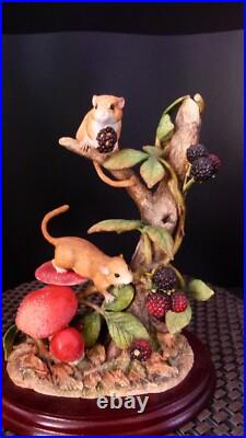Border fine arts September Fruits mice, signed by r ayres Free Delivery