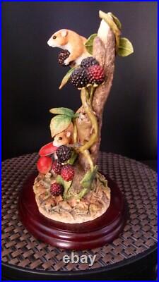 Border fine arts September Fruits mice, signed by r ayres Free Delivery