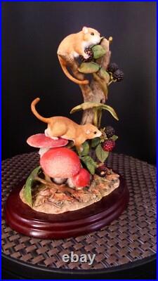 Border fine arts September Fruits mice, signed by r ayres Free Delivery
