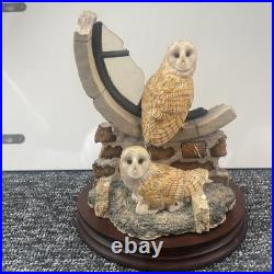 Border fine arts Society Collectors Owls. Ray Ayres. Silent Sanctuary