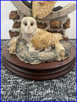 Border fine arts Society Collectors Owls. Ray Ayres. Silent Sanctuary