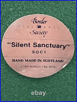Border fine arts Society Collectors Owls. Ray Ayres. Silent Sanctuary
