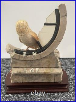 Border fine arts Society Collectors Owls. Ray Ayres. Silent Sanctuary