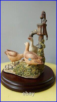 Border fine arts Thirsty Work Ducks Drinking, JH45 by D Walton