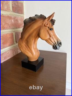 Border fine arts Thoroughbred Horse bust limited edition 30/250