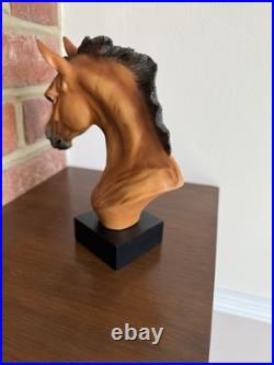 Border fine arts Thoroughbred Horse bust limited edition 30/250