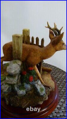 Border fine arts Unwelcome Guest, Deer, A1873, 2003, By JGB (John Brown)