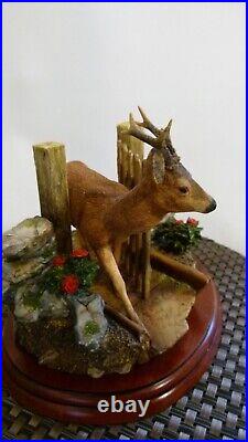 Border fine arts Unwelcome Guest, Deer, A1873, 2003, By JGB (John Brown)