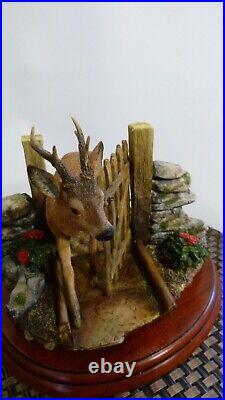 Border fine arts Unwelcome Guest, Deer, A1873, 2003, By JGB (John Brown)