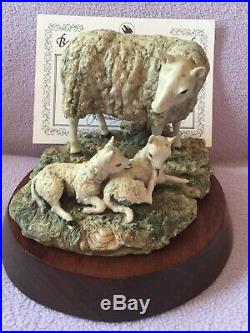 Border fine arts VERY EARLY and RARE. CHEVIOT EWE and LAMBS
