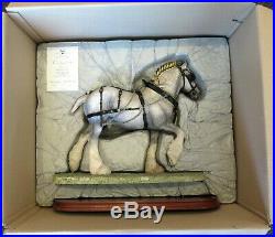 Border fine arts Very Large The Champion Shire Grey Horse B0888A Boxed