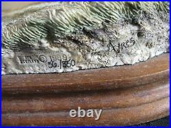 Border fine arts Very Rare Horse Gently Grazing By Ray Ayres, LTD EDT Of 350