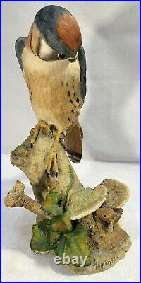 Border fine arts -Very Rare USA version Bird Kestrel and Mouse L600 Hayton