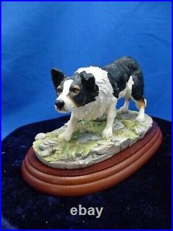 Border fine arts border collie TRICOLOUR, by M Turner BO449B, 1999