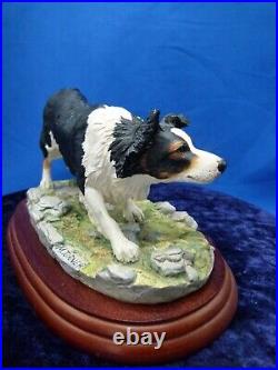 Border fine arts border collie TRICOLOUR, by M Turner BO449B, 1999