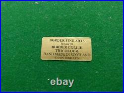 Border fine arts border collie TRICOLOUR, by M Turner BO449B, 1999