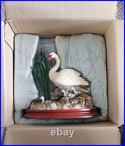 Border fine arts figurine First one in Swan with signets Mint/boxed