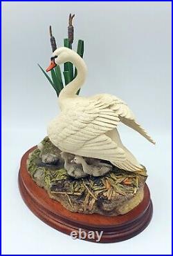 Border fine arts figurine First one in Swan with signets Mint/boxed