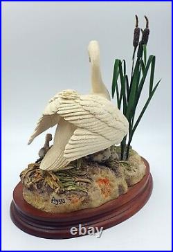 Border fine arts figurine First one in Swan with signets Mint/boxed