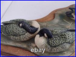 Border fine arts limited edition, Canadian Geese -Richard Roberts 1991 339/1500