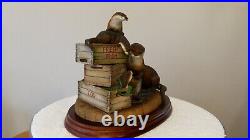 Border fine arts on the quayside, otters, A8787, 2008, Free Delivery Border fine arts on the quayside, otters, A8787, 2008, Free Delivery