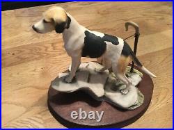 Border fine arts rare fell hound with Lakeland terrier L92 limited edition 750