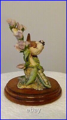 Border fine arts wren on peas, WB36, by Russell Willis Free Delivery