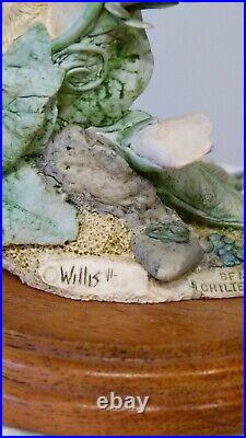 Border fine arts wren on peas, WB36, by Russell Willis Free Delivery