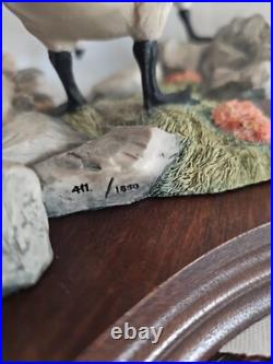 Boxed Border Fine Arts, Barnacle Geese Limited Edition No 411/1850