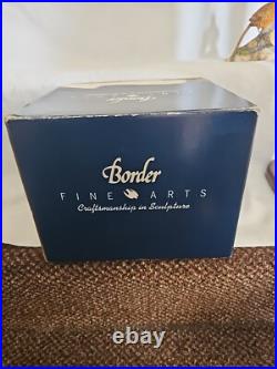 Boxed Border Fine Arts, Hen Pheasant & Chicks + Cock Pheasant Figurines 1990