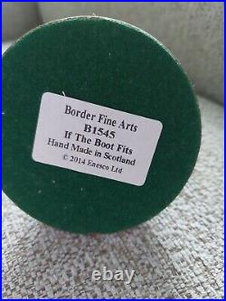 Boxed Border Fine Arts Society If The Boot Fits B1545 25th Anniversary Piece