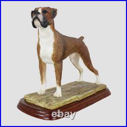 Boxer Brindle Border Fine Arts Dog